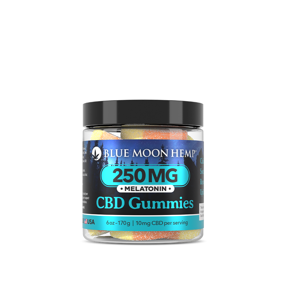 CBD Gummies w/ Melatonin – 6oz 250mg