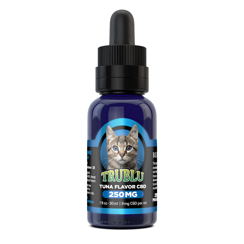 TruBlu Bluefin Tuna – CBD Cat Tincture 250mg