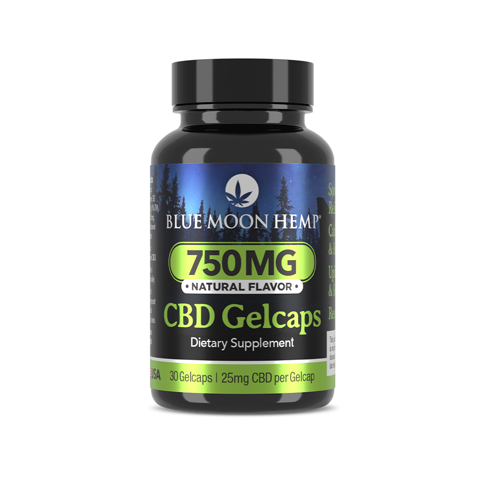 30 Count – CBD Gel Caps 25mg