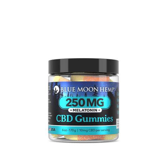 CBD Gummies w/ Melatonin – 6oz 250mg
