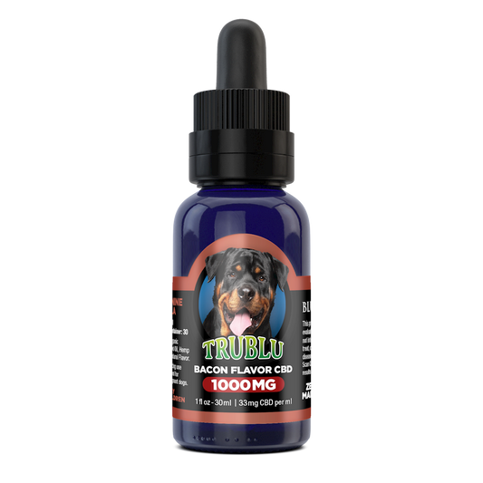 TruBlu Bacon – CBD Dog Tincture 1000mg