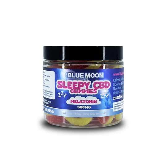 CBD Gummies w/ Melatonin – 12oz 500mg
